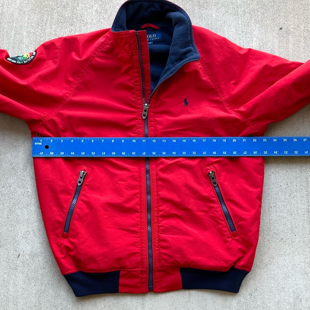 Polo Ralph Lauren Sportsmen Jacket Fleece Lined Medium Outdoor Wildlife - Picture 6 of 7